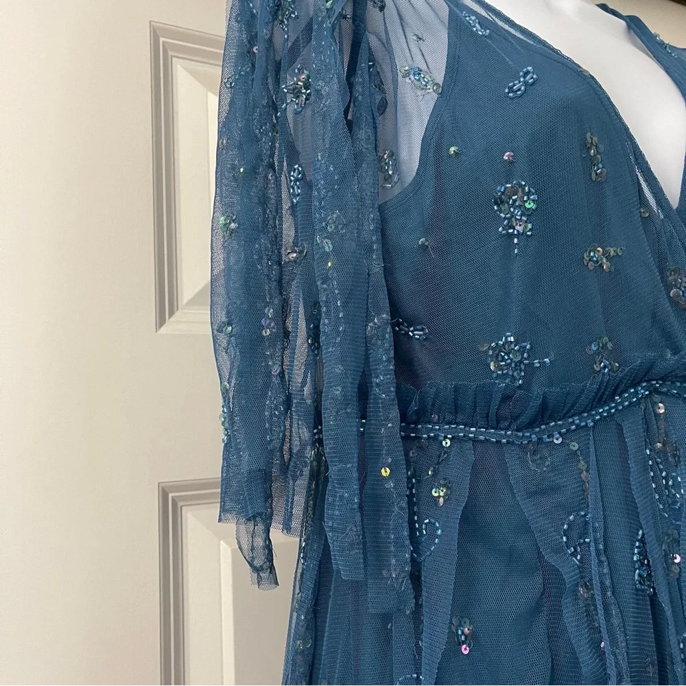 Free People Sascha Sequin Maxi Dress